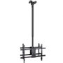 Tooq Soporte de Techo para 2 Pantallas 43-86 pulgadas XL Negro